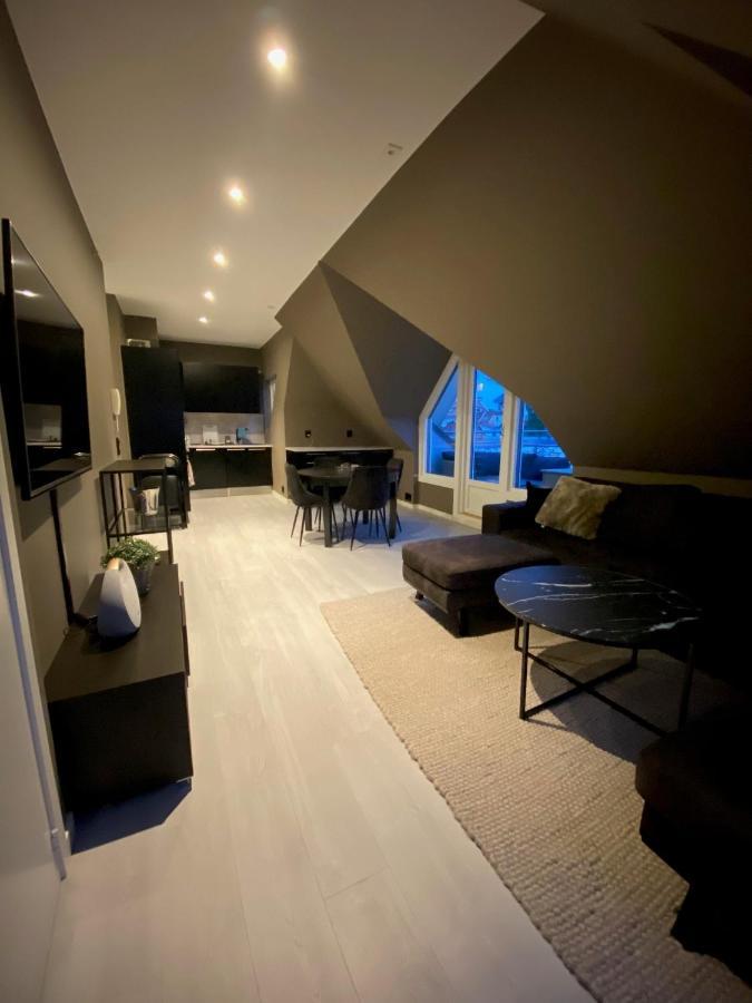 Appartamento Penthouse With Private Balcony In The City Centre Of Bergen Esterno foto